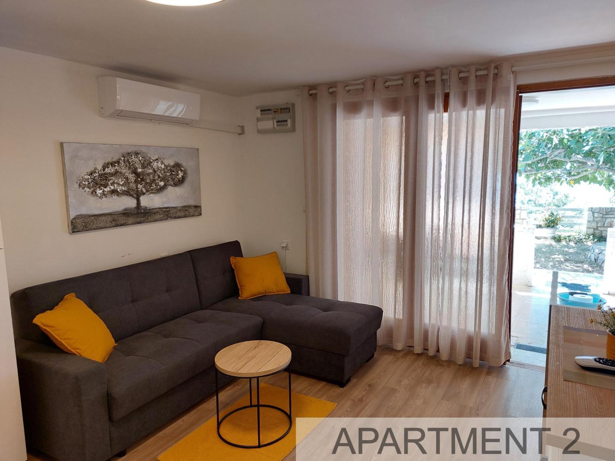 Apartmani Denis Stara Baška Eksteriør bilde